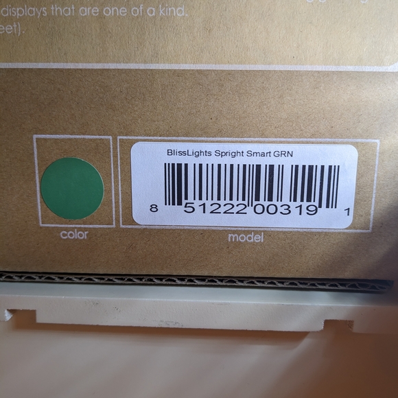 Blisslights Green Outdoor Indoor Spright Smart Motion LED Laser Light NIB - Picture 6 of 9